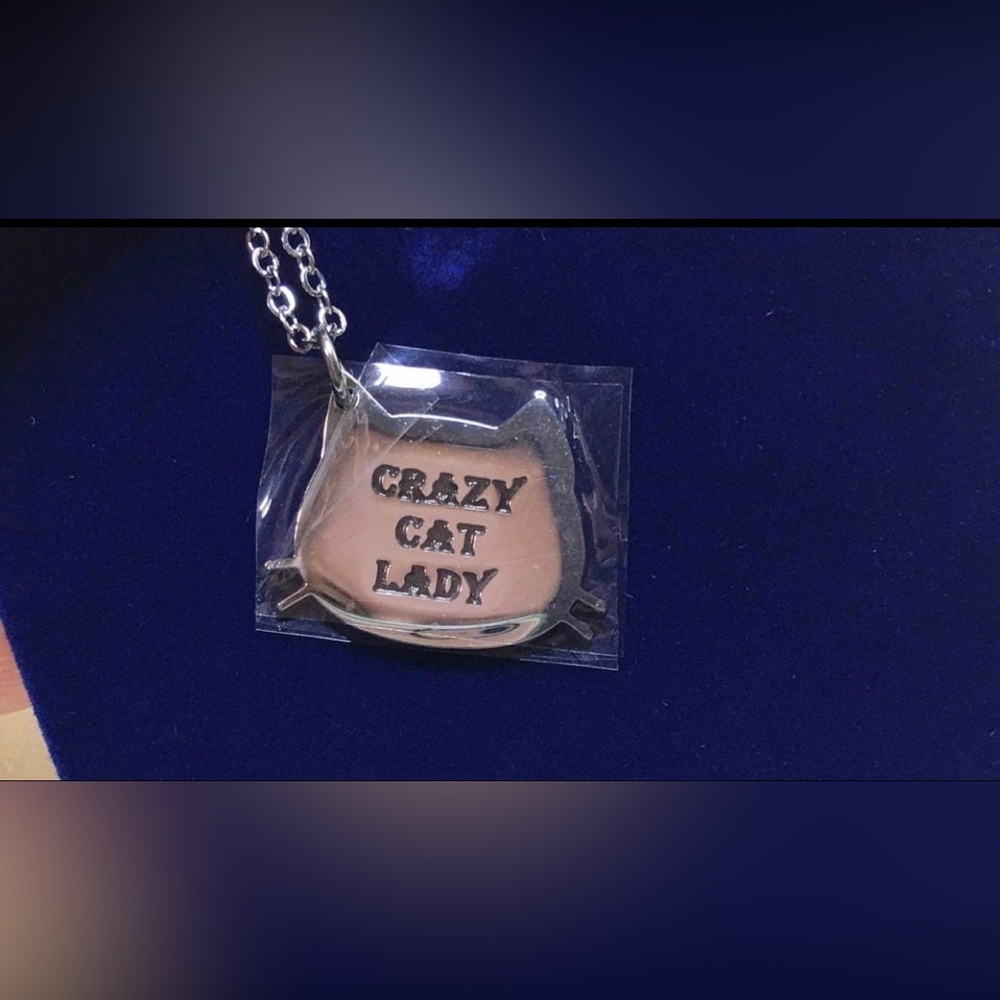 Crazy Cat Lady necklace